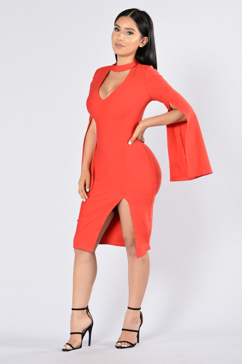 The Valentine Dress - Red, Dresses | Fashion Nova