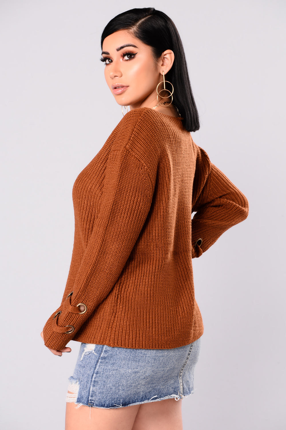 Hot Chocolate Sweater - Camel