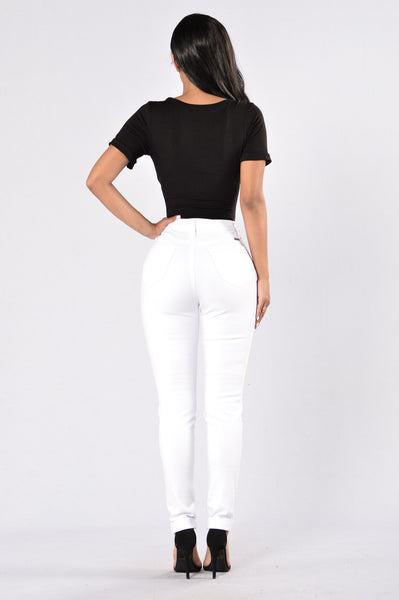 Menace Jeans - White | Fashion Nova