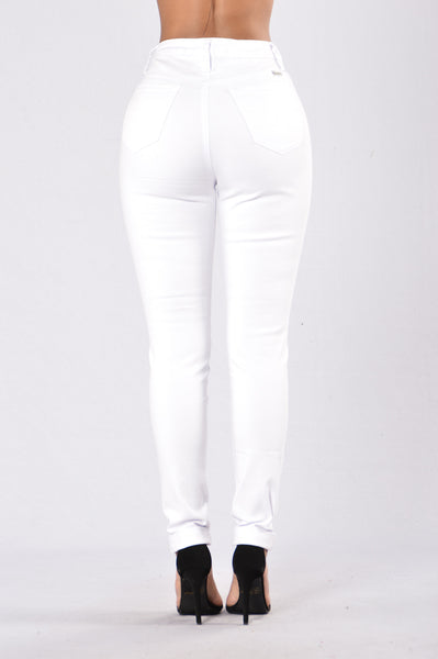 Menace Jeans - White | Fashion Nova