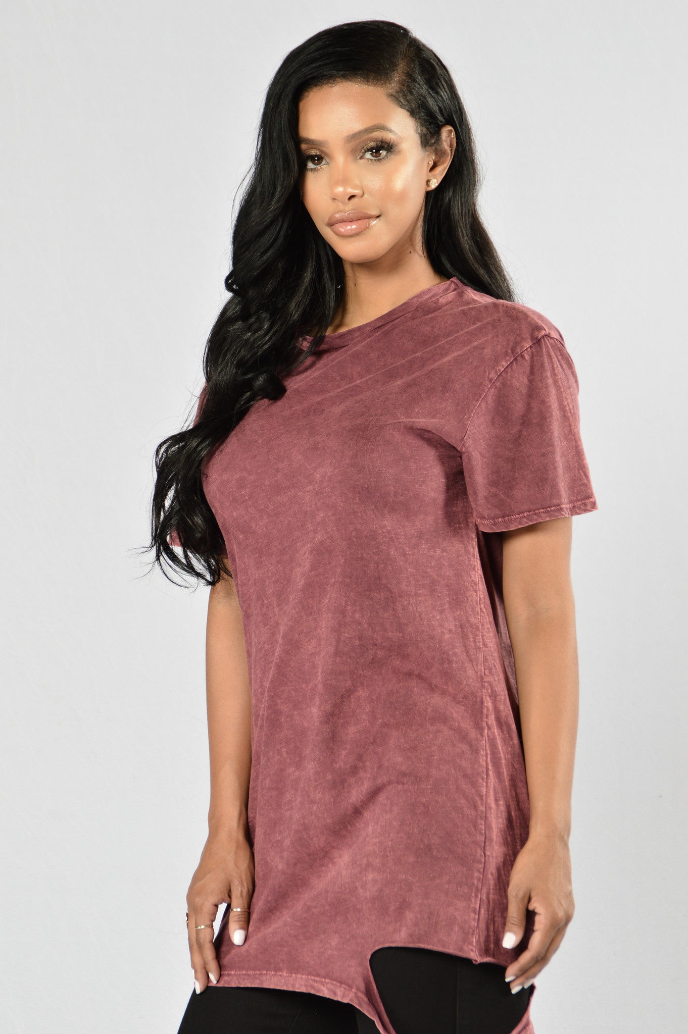 Chip Off The Old Block Tee - Burgundy