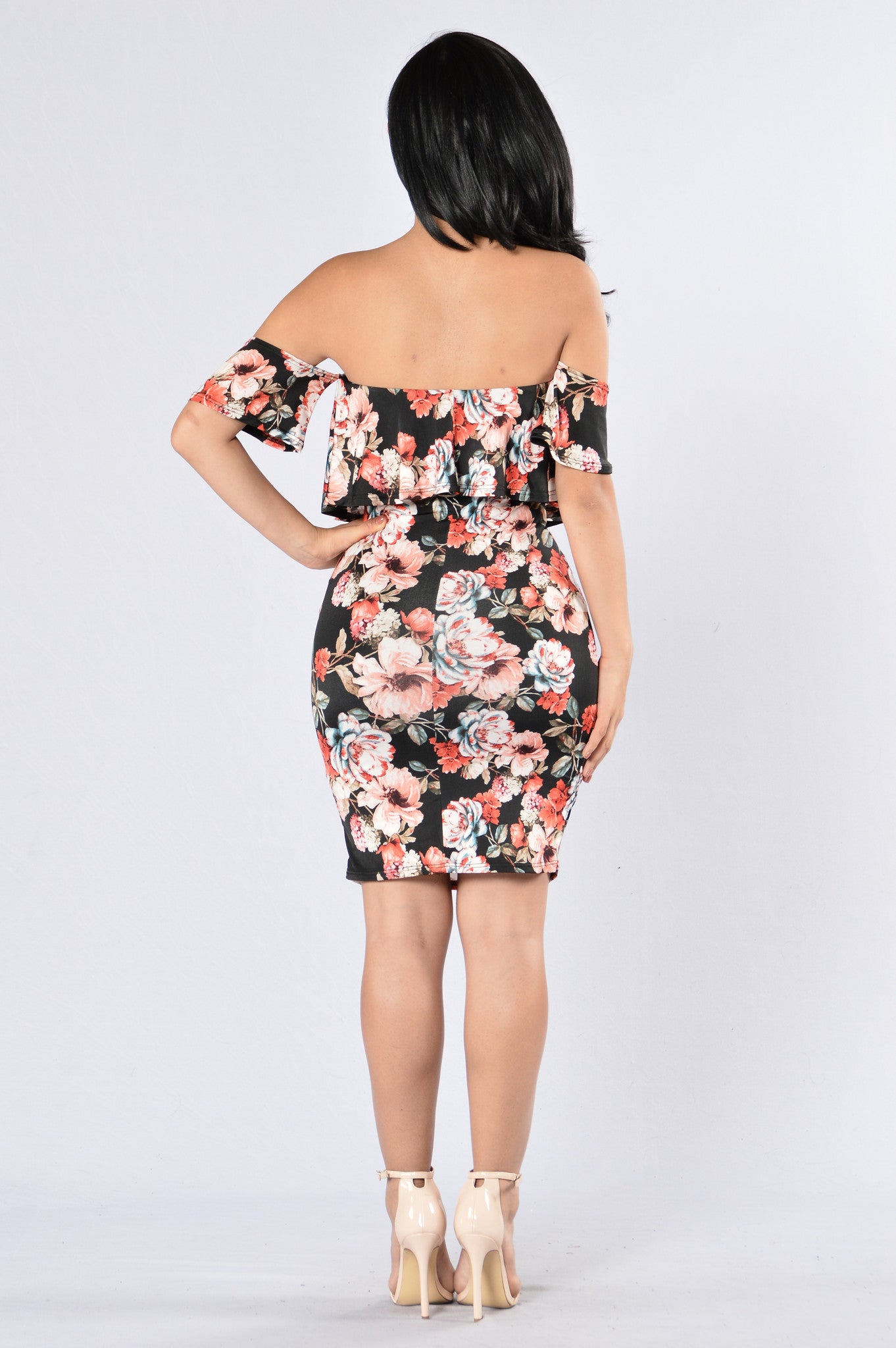 Buy Me Flowers Dress - Black