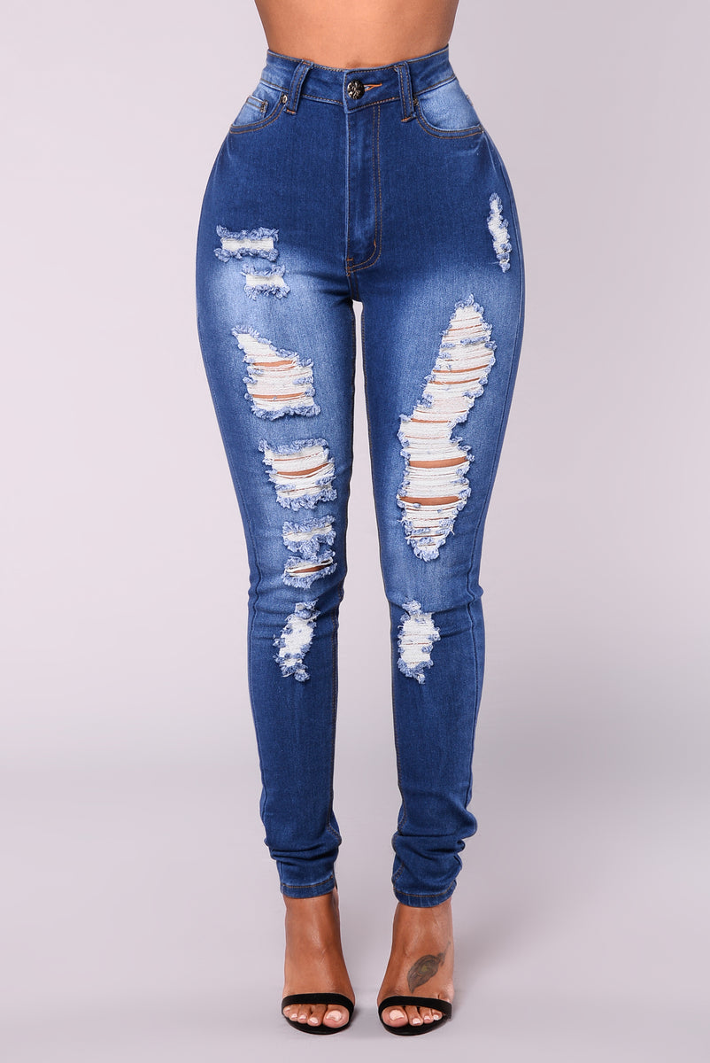 Mesmerized Skinny Jeans - Medium Blue | Fashion Nova, Jeans | Fashion Nova