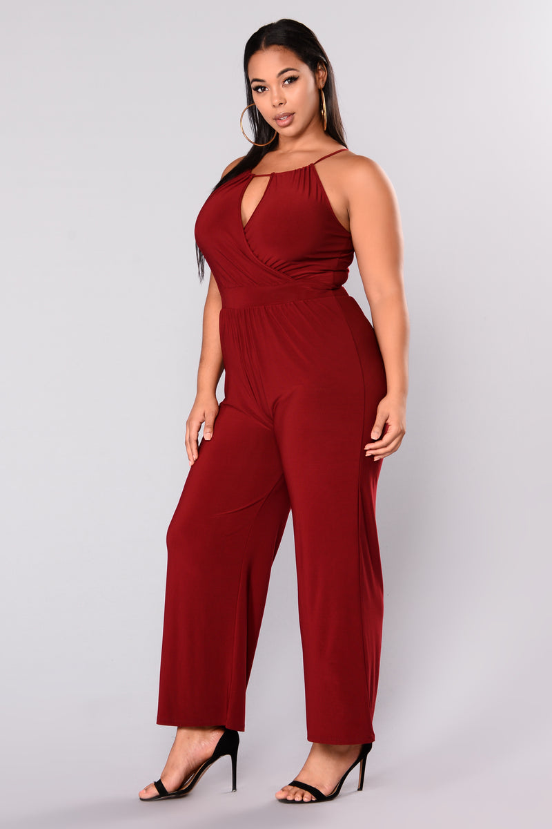 Bad At Love Jumpsuit - Burgundy | Fashion Nova, Jumpsuits | Fashion Nova