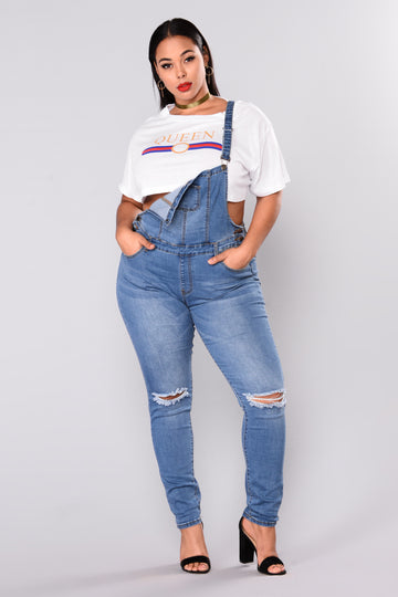 overall jeans big size