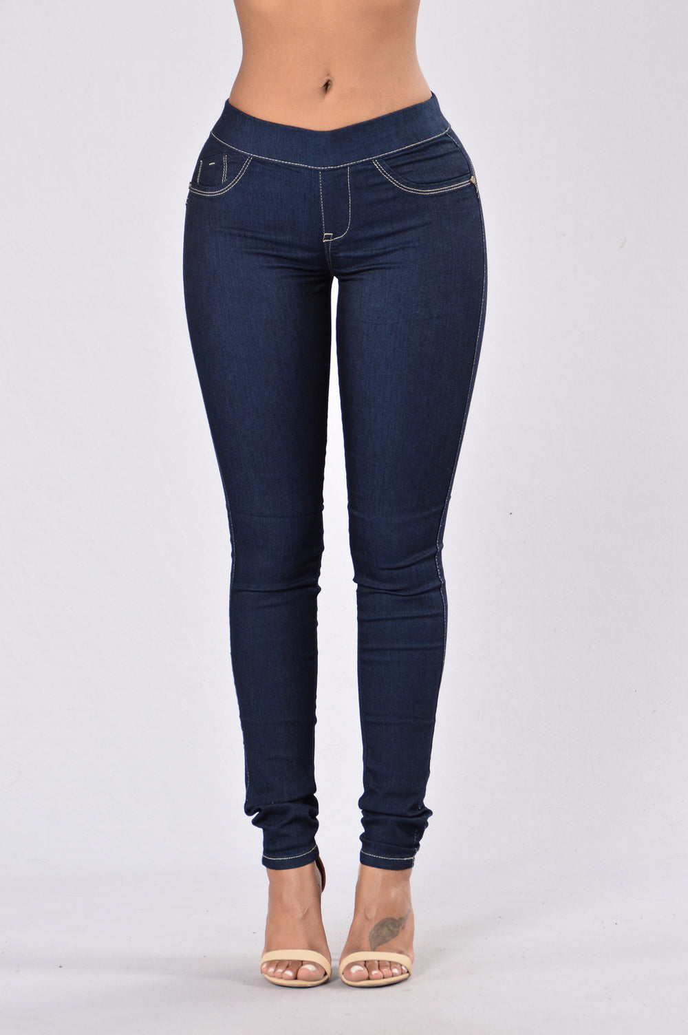 Bootify Butt Shaping Jegging - Blue Black