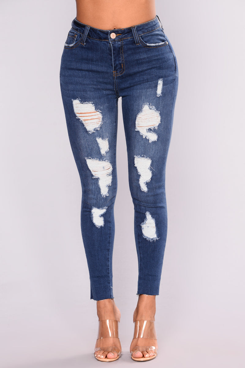 Keep It On The DL Ankle Jeans - Dark Denim | Fashion Nova, Jeans ...
