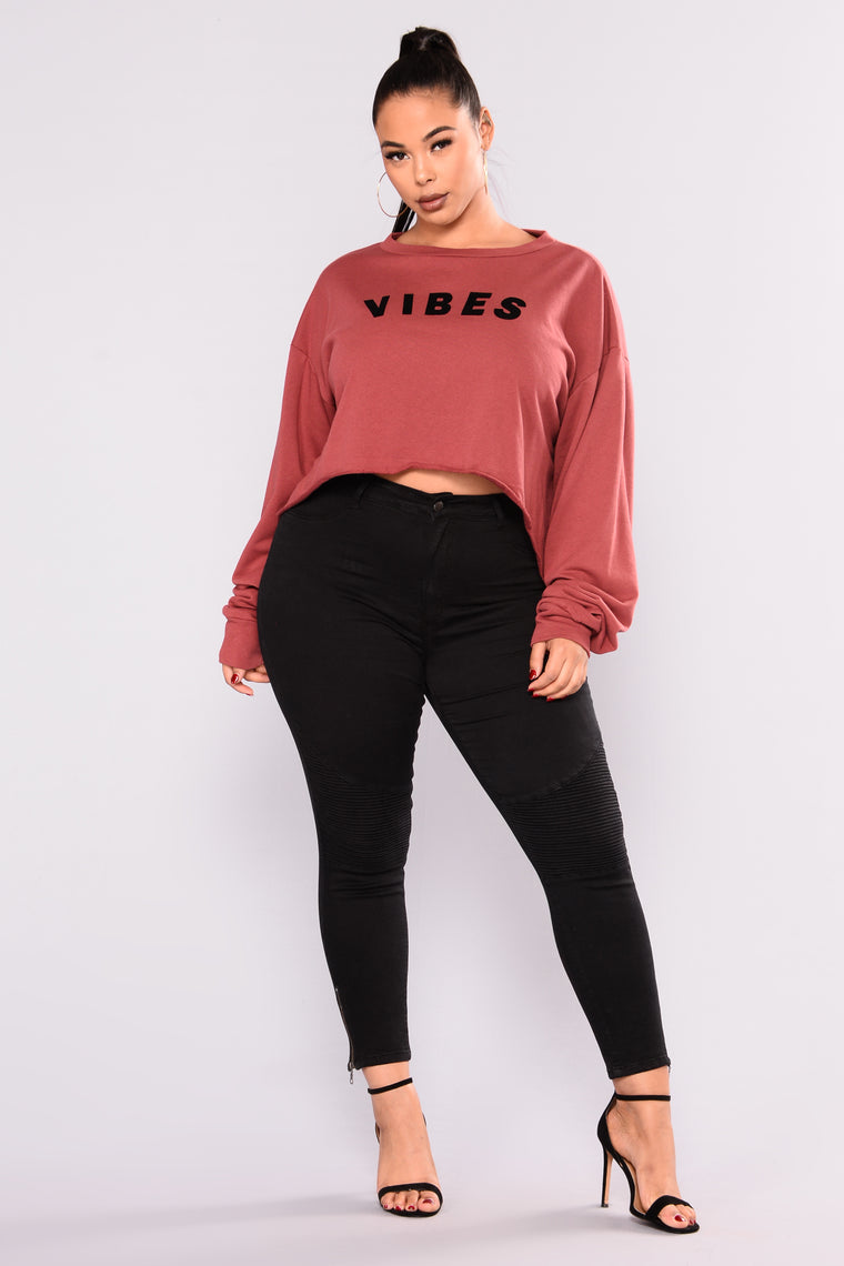 fashion nova vibes sweatshirt