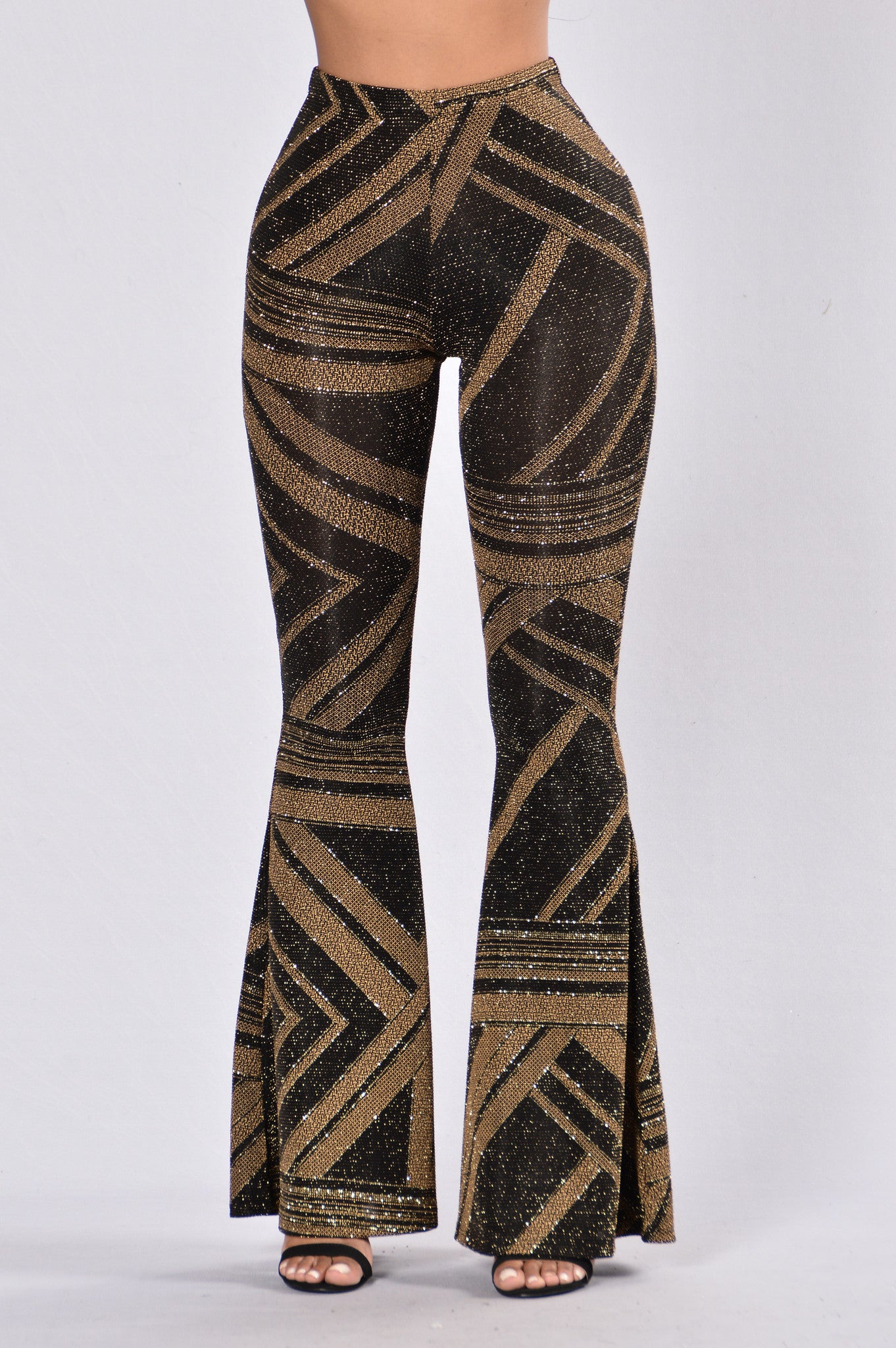 Party Bus Pants - Black/Gold