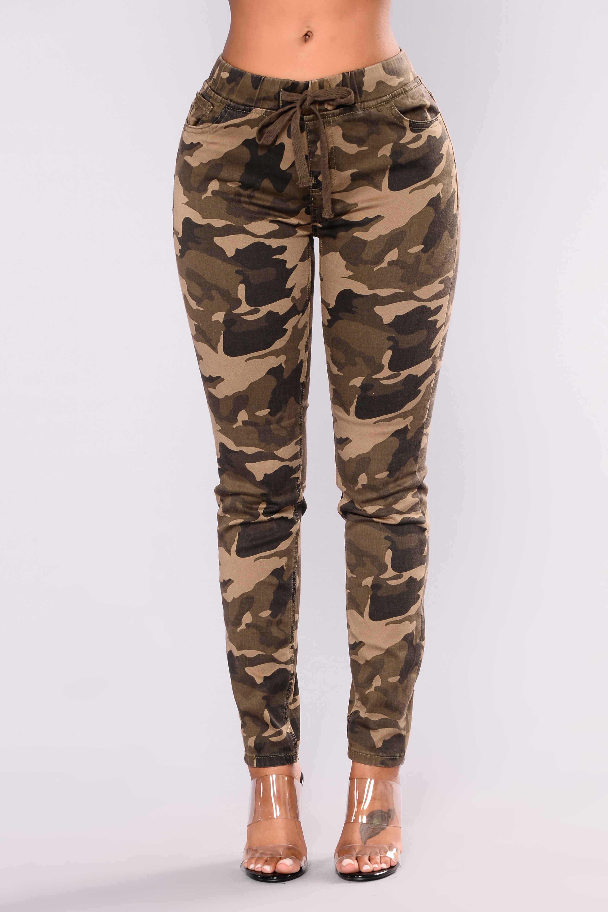 womens camo jogger set