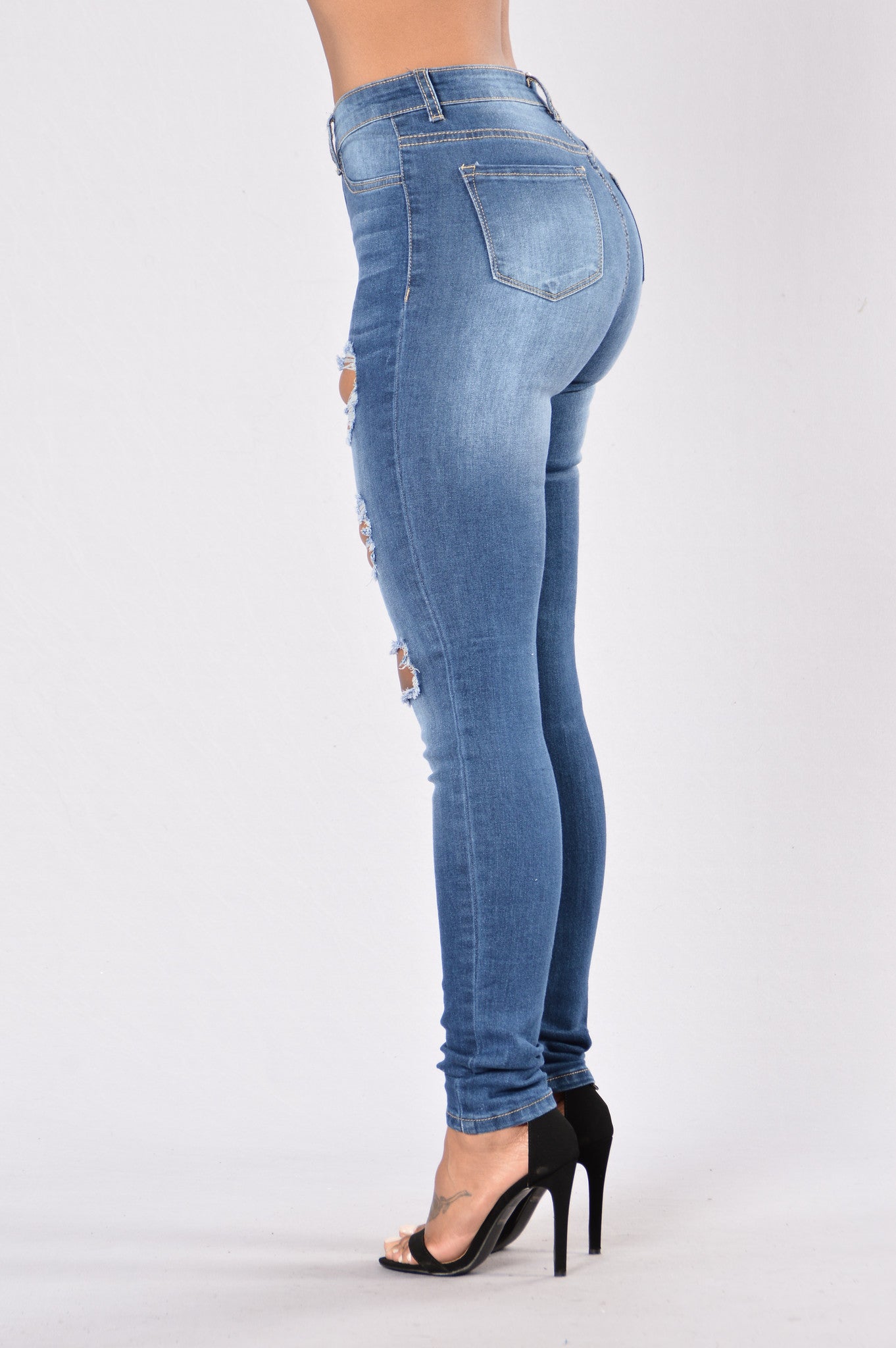 Ain't Thinking About You High Waist Jean - Medium