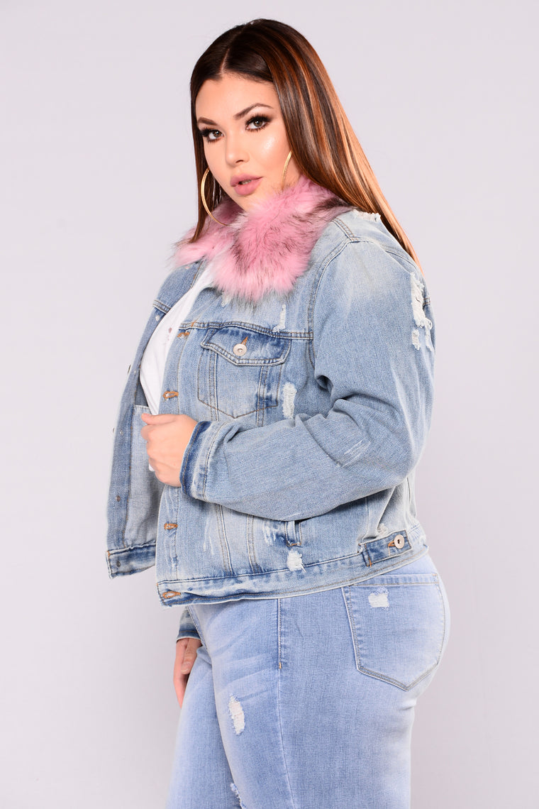 fashion nova plus size jean jacket