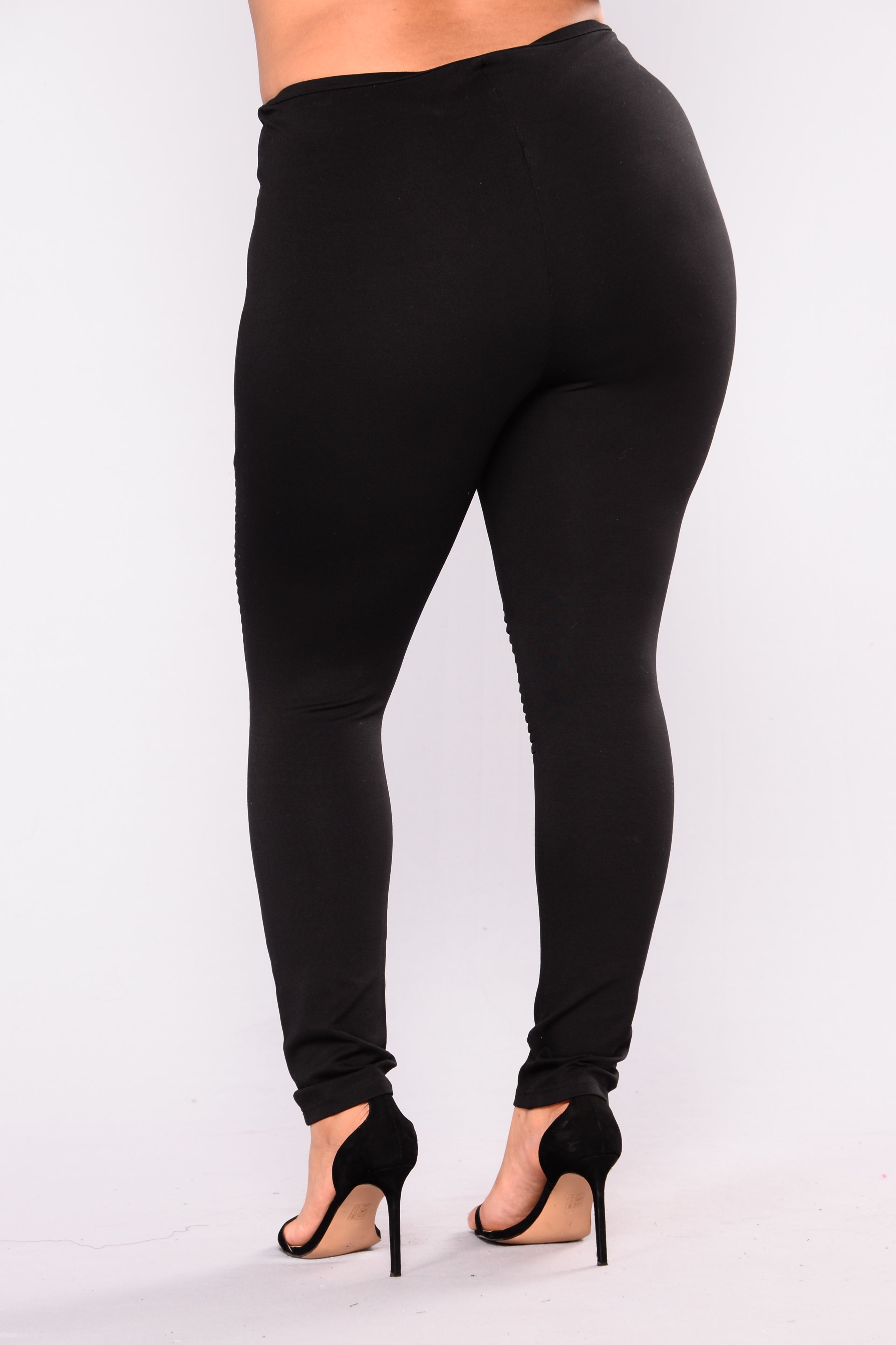 Jossie Stretch Moto Pants - Black – Fashion Nova