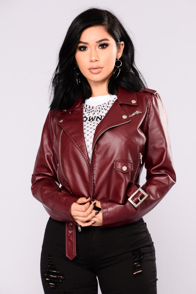 faux leather jacket canada