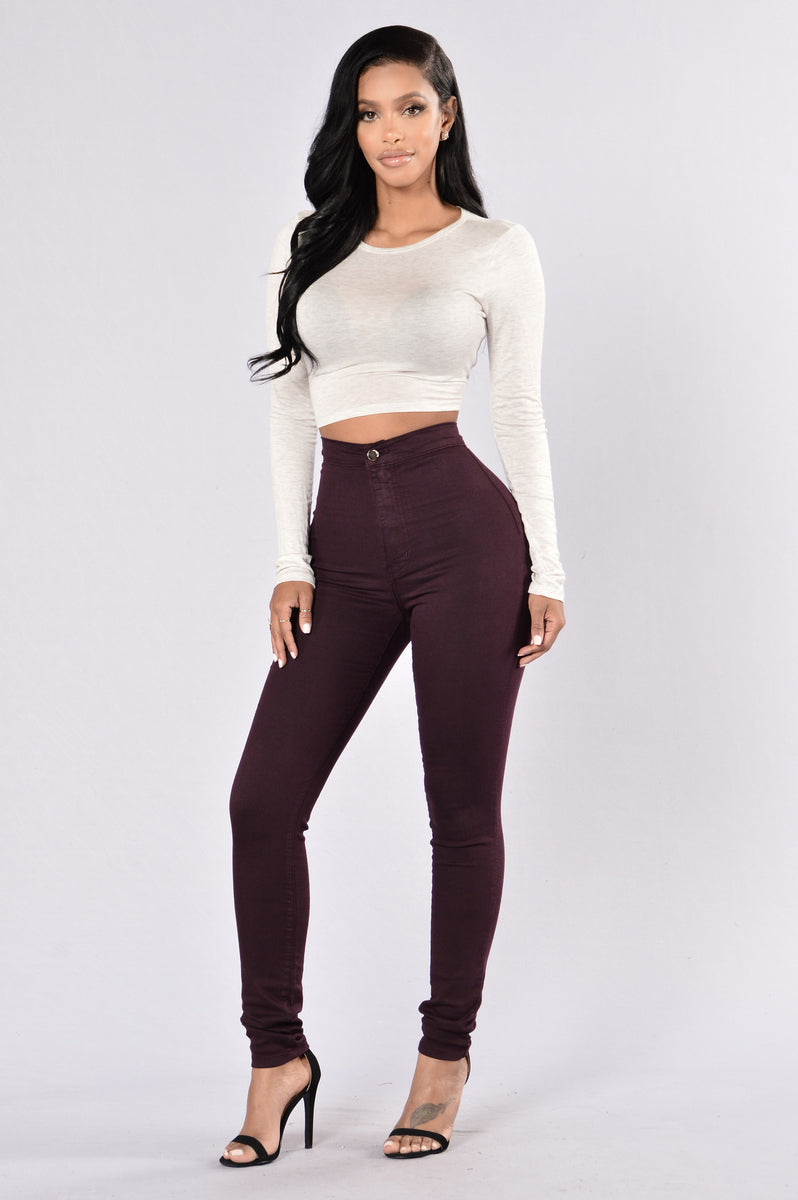 super high waist denim skinnies fashion nova