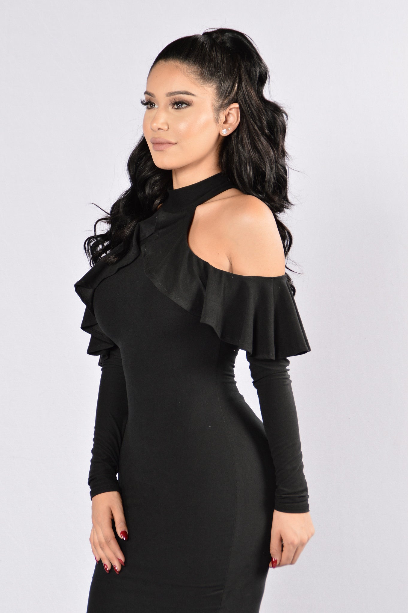 Going Strong Dress - Black