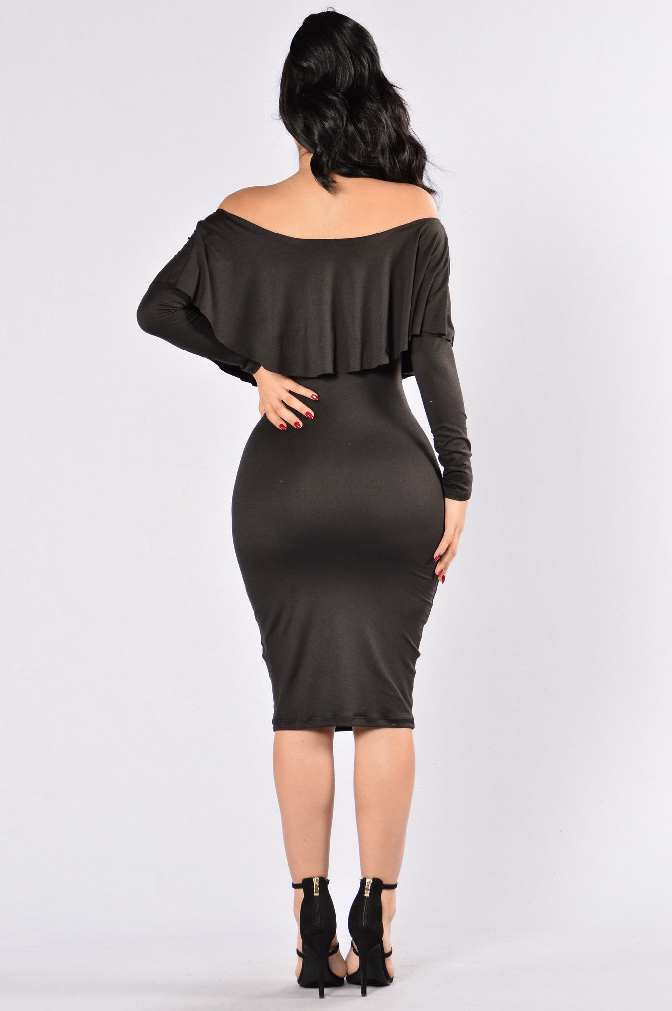 Still On It Dress - Black