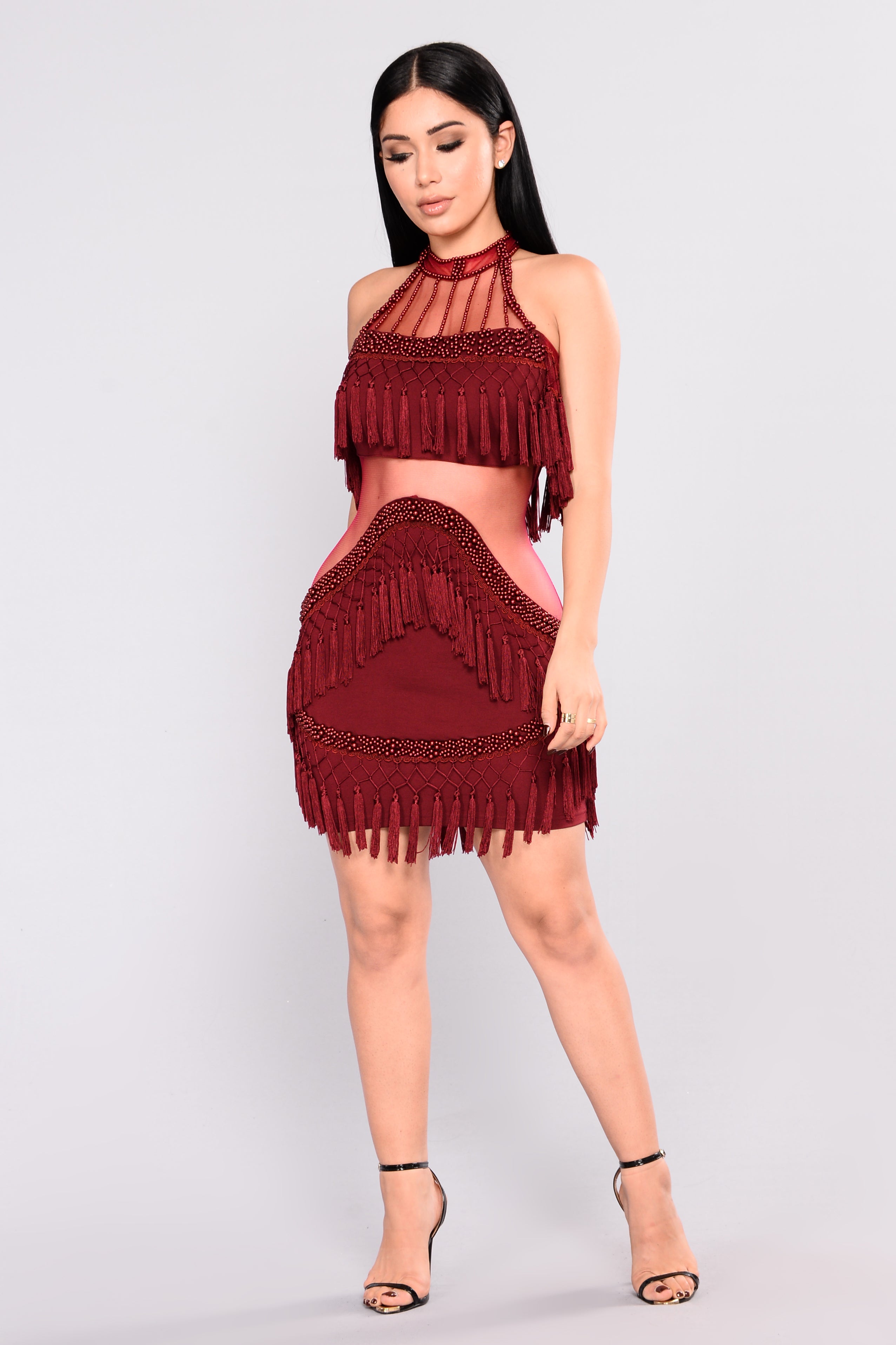 fashion nova speakeasy fringe dress