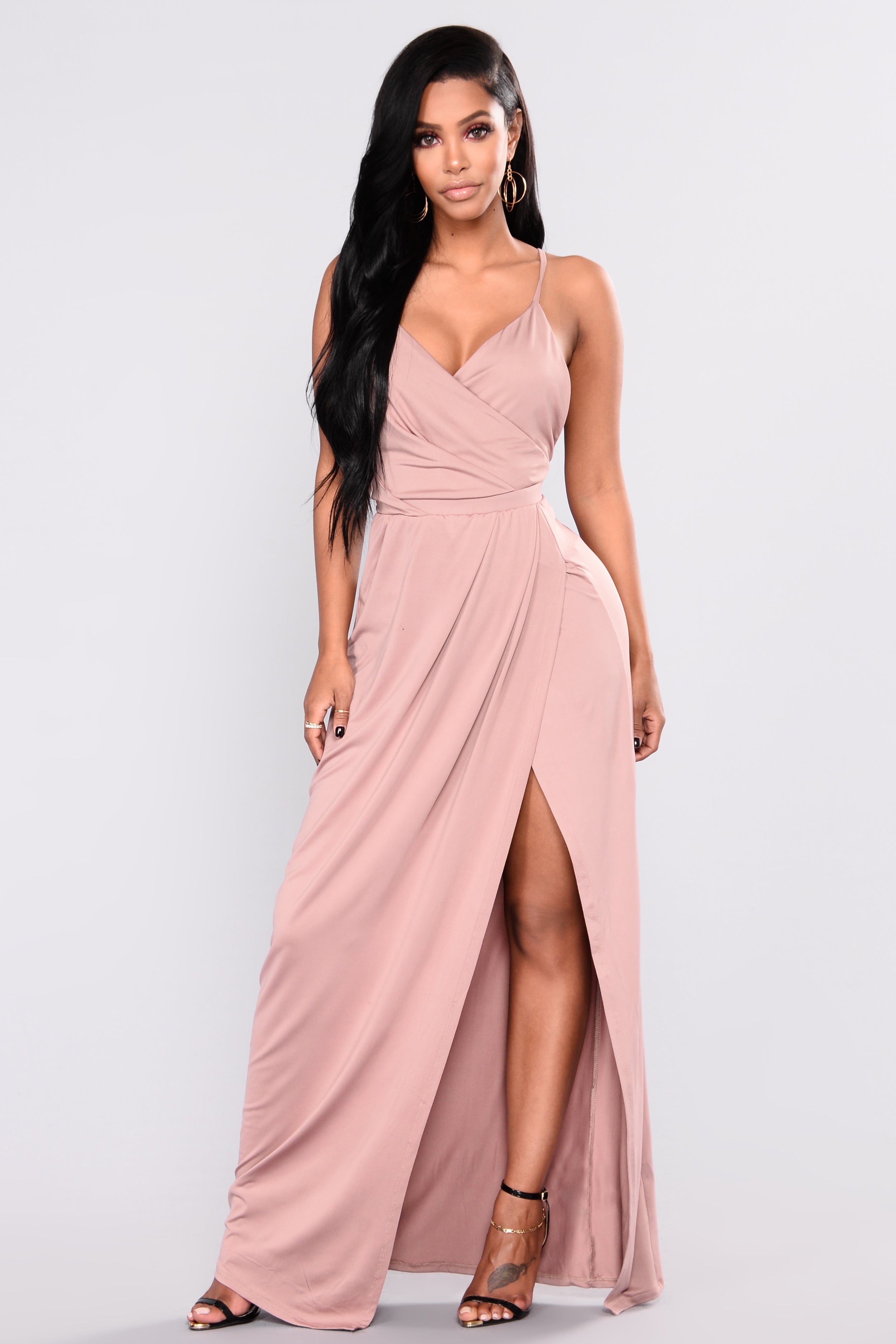 Jane Maxi Dress - Black, Fashion Nova, Dresses