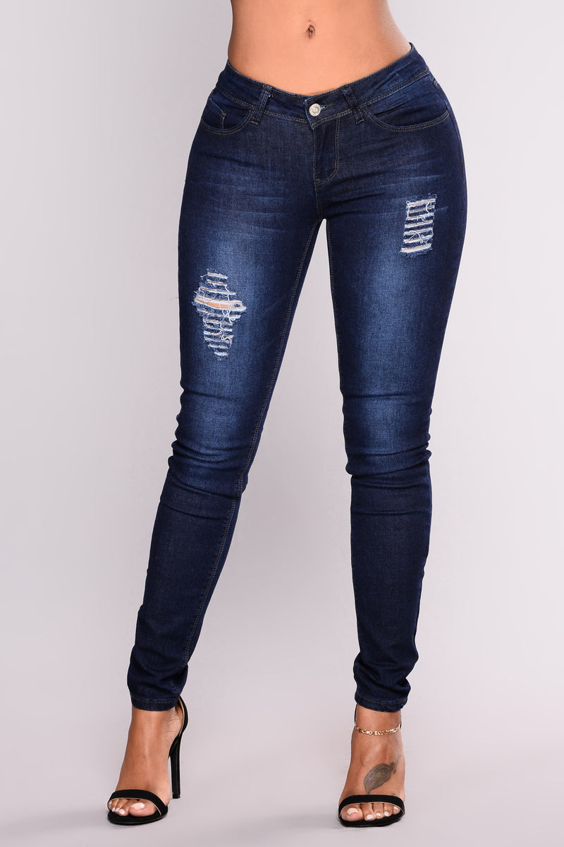 Too Close Skinny Jeans - Dark Denim | Fashion Nova, Jeans | Fashion Nova