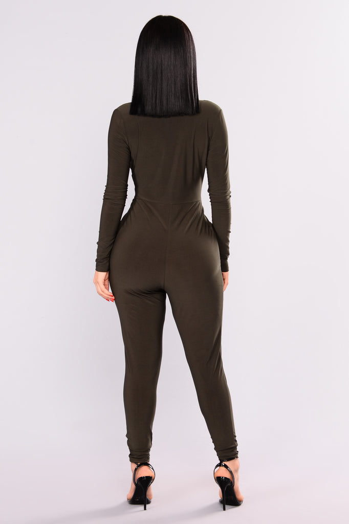 Scranton Jumpsuit - Olive