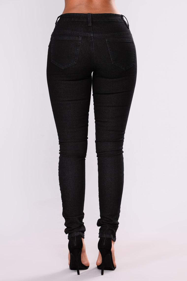 Hanky Panky Sequin Jeans - Black - Jeans - Fashion Nova