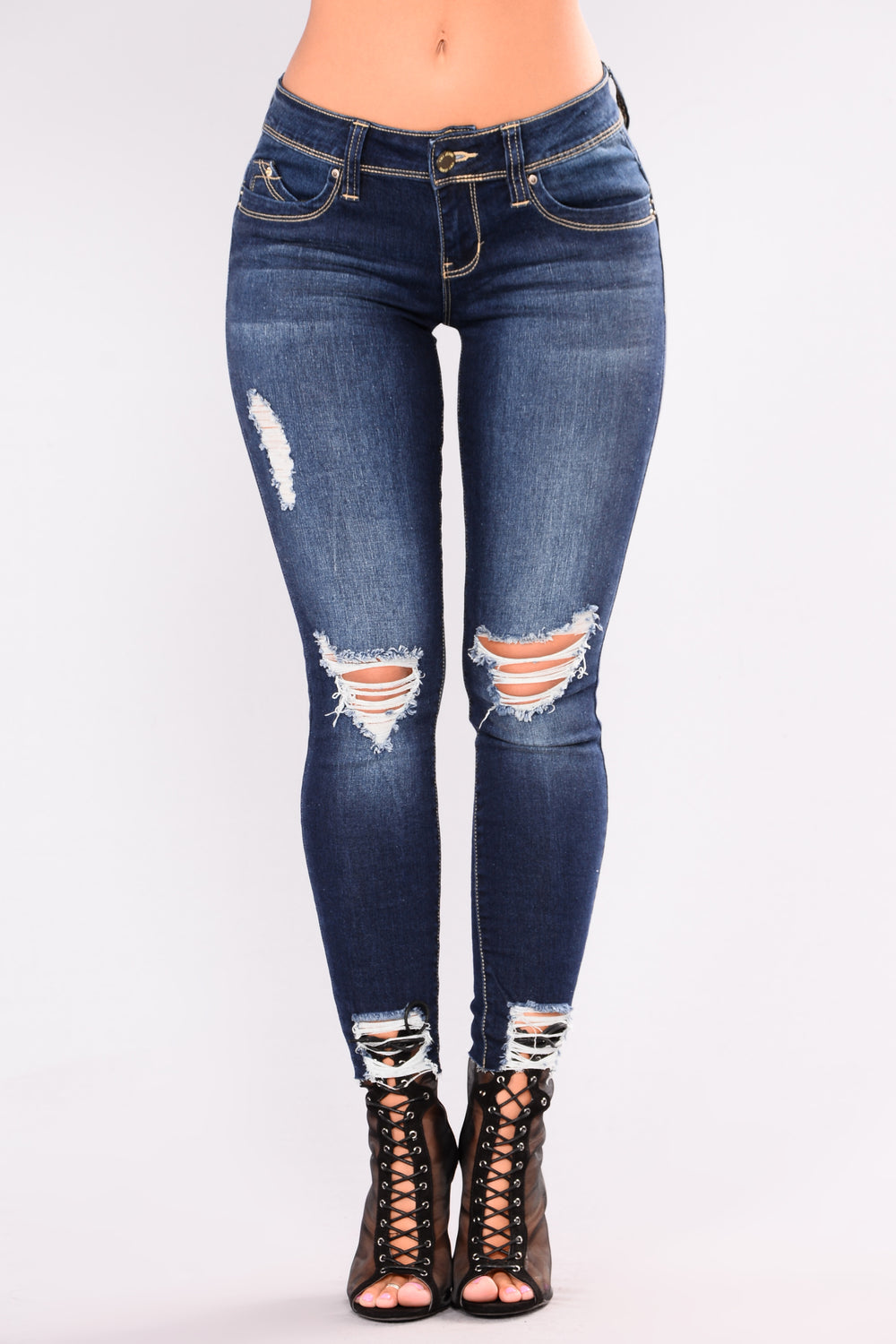 Dance Dance Dance Booty Lifting Jeans Dark Denim 8862