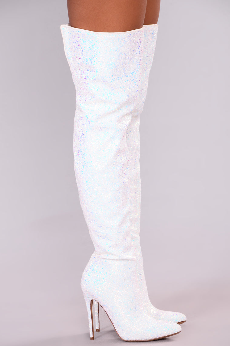 Just Add Glitter Over The Knee Boot 