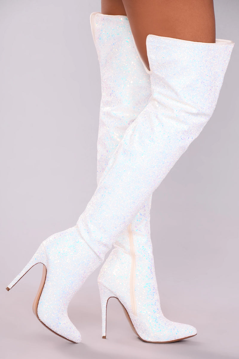 fashion nova glitter boots