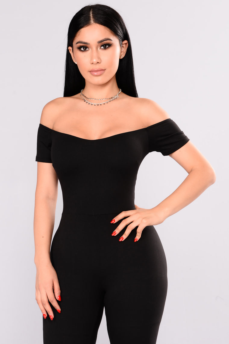 Love Your FN Body Jumpsuit - Black