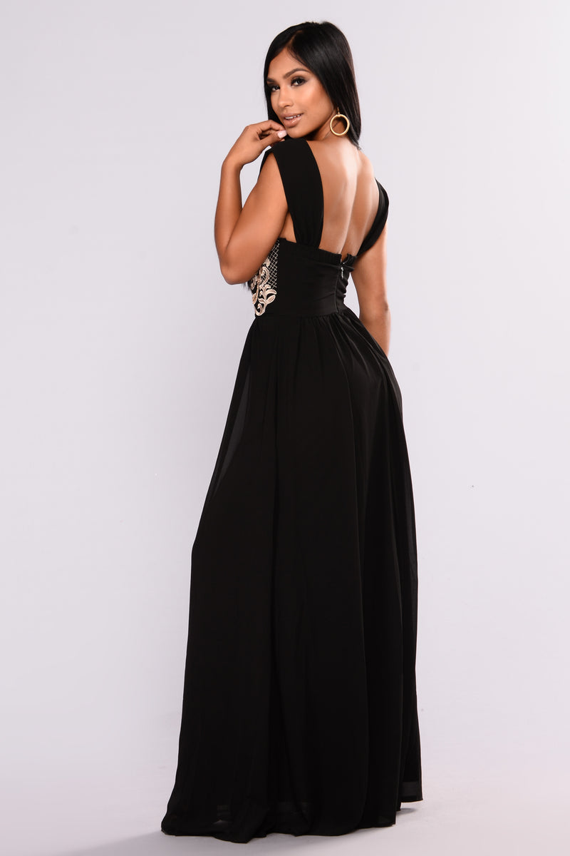 Soiree Embroidered Dress - BLack | Fashion Nova, Dresses | Fashion Nova