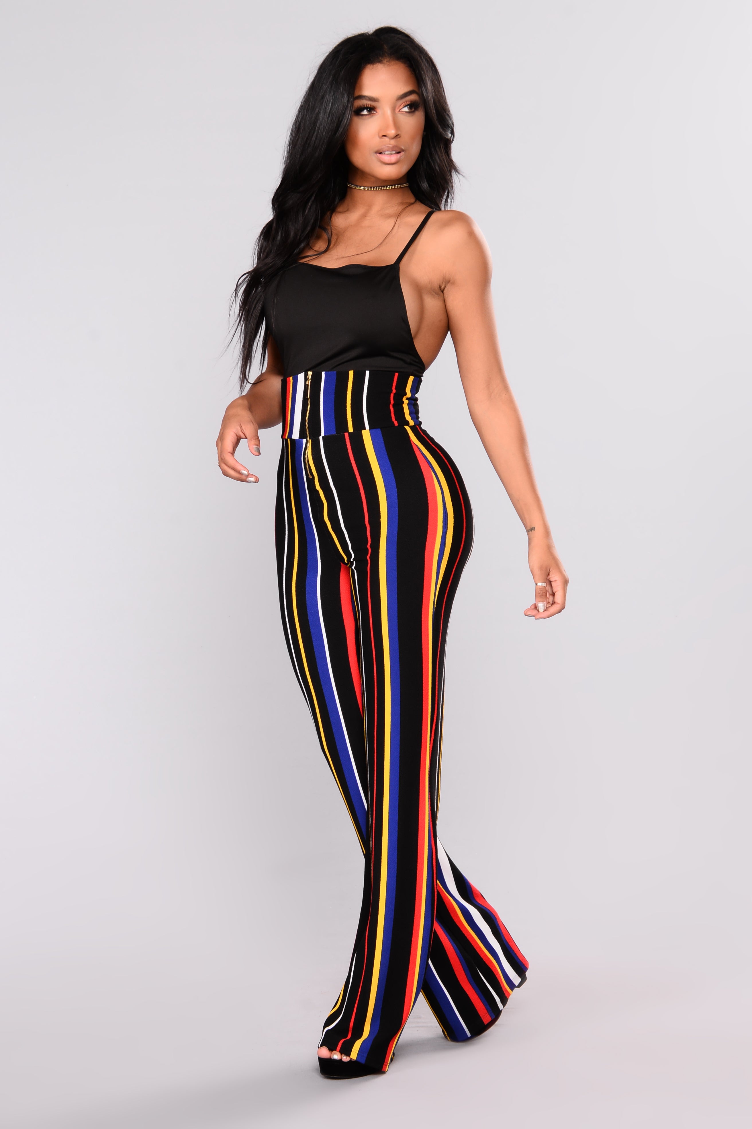 fashion nova striped pants