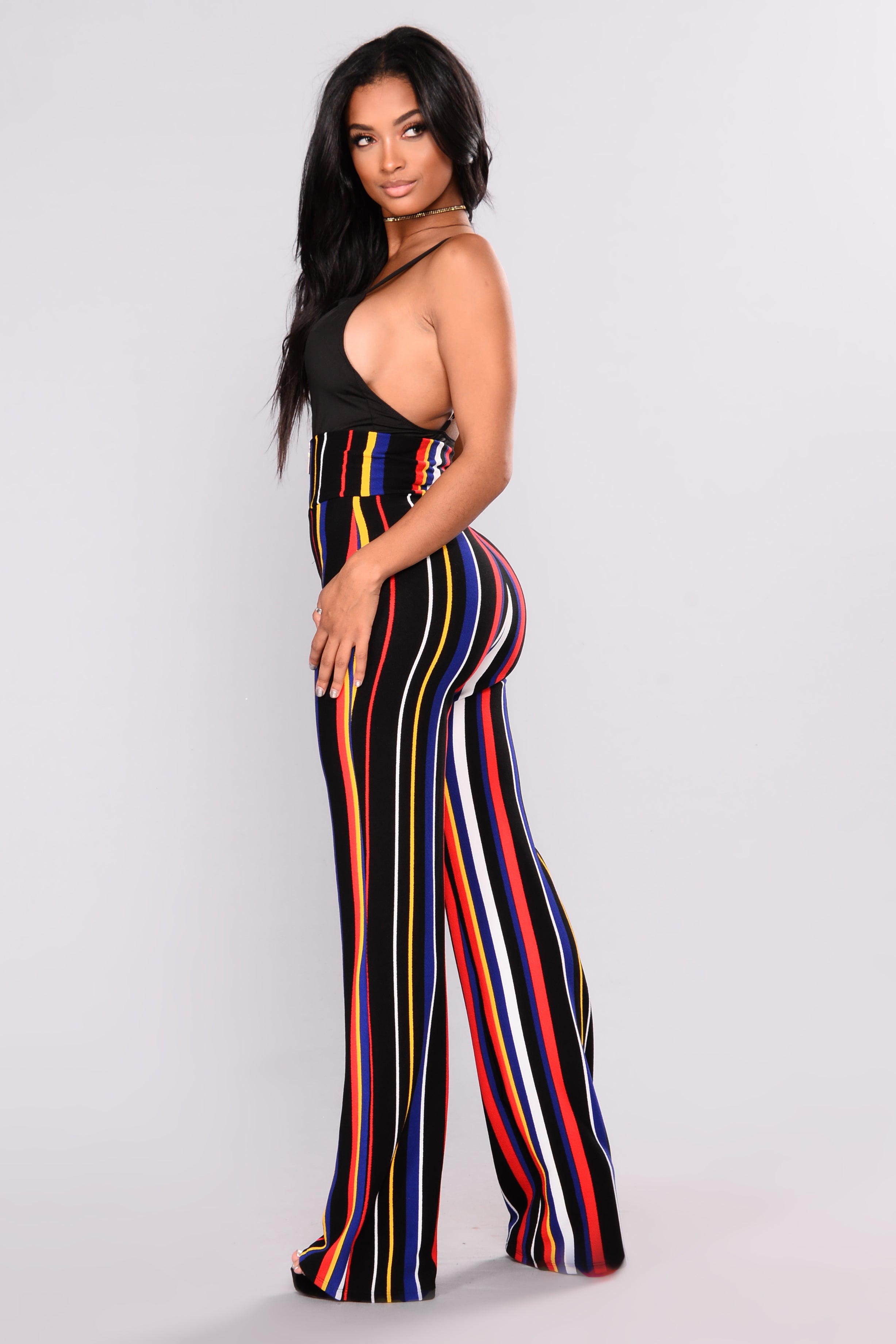 fashion nova striped pants