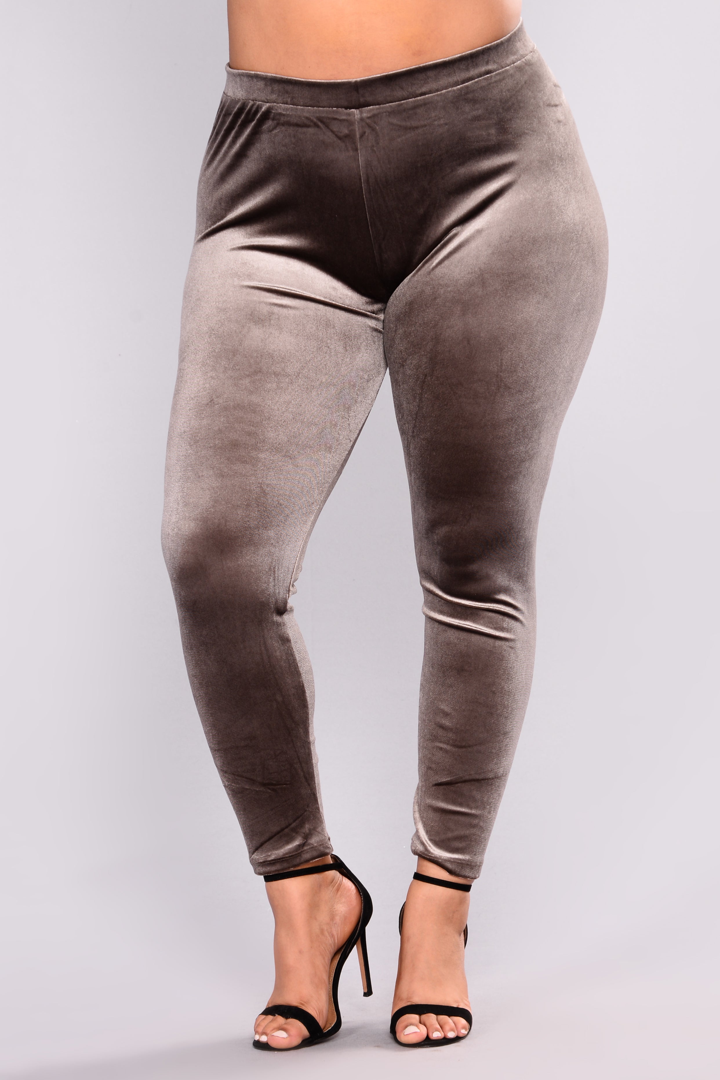 Look But Don't Touch Leggings - Grey
