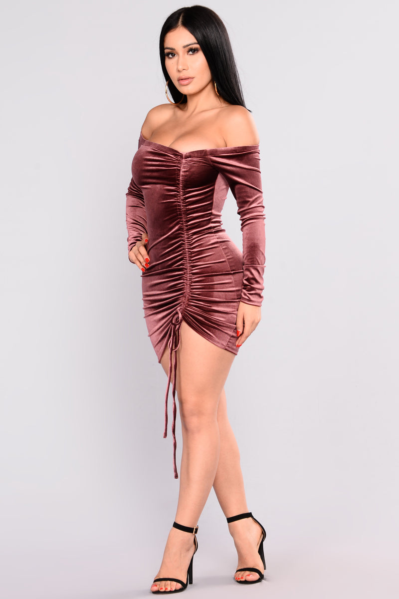 Year Of The Dragon Velvet Dress - Mulberry | Fashion Nova, Dresses ...