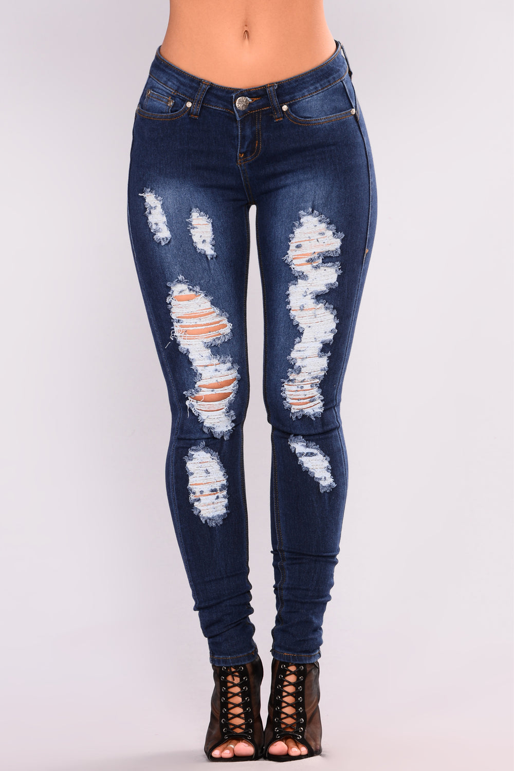 See That Girl Skinny Jeans - Dark Denim