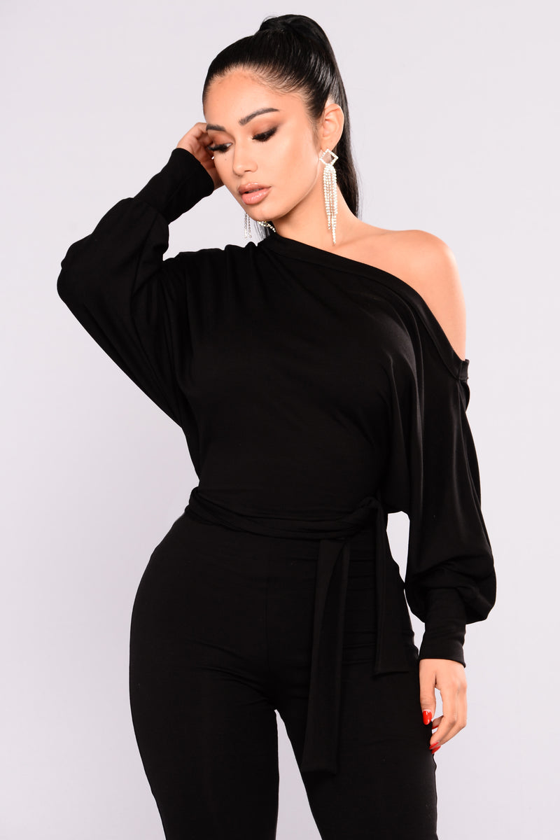 Pro Lounger Jumpsuit - Black, Jumpsuits | Fashion Nova