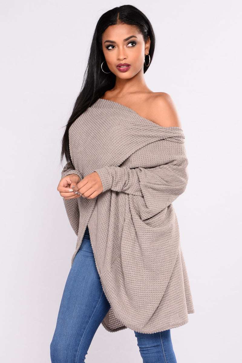 Good For Life Shawl - Mocha | Fashion Nova, Sweaters | Fashion Nova