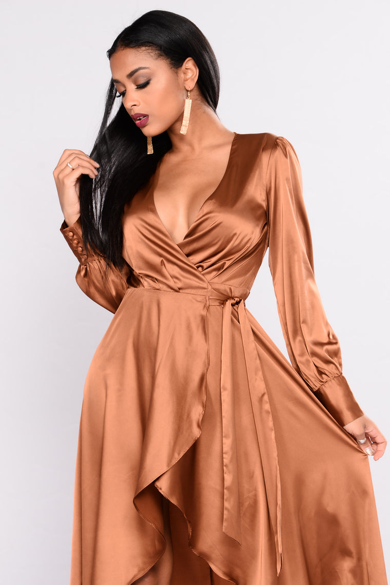 fashion nova wrap dress