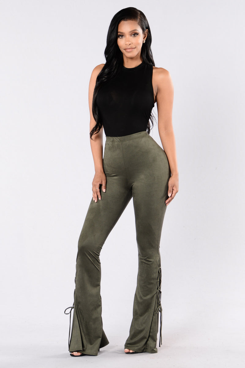 Let's Get Lost Pants - Dark Olive | Fashion Nova, Pants | Fashion Nova