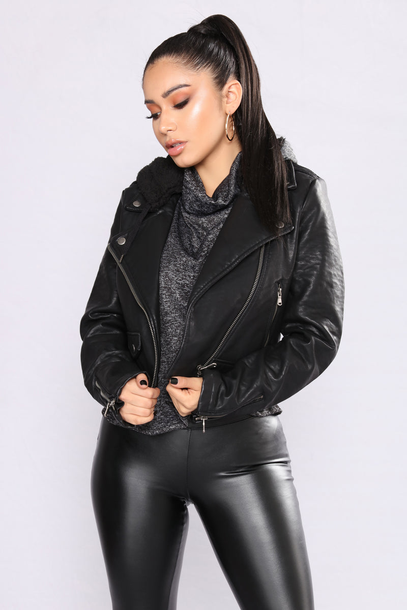 Freestyle Moto Jacket - Black | Fashion Nova, Jackets & Coats | Fashion ...