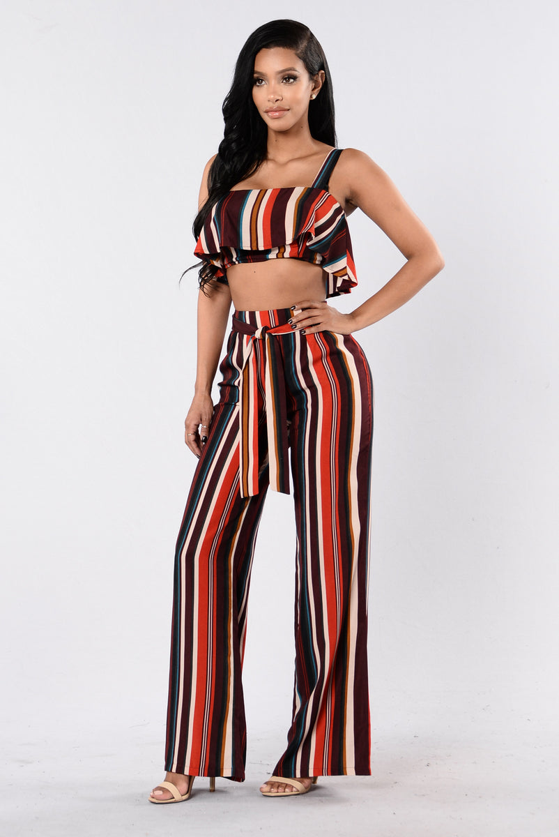 Pamela Set - Burgundy | Fashion Nova, Matching Sets | Fashion Nova