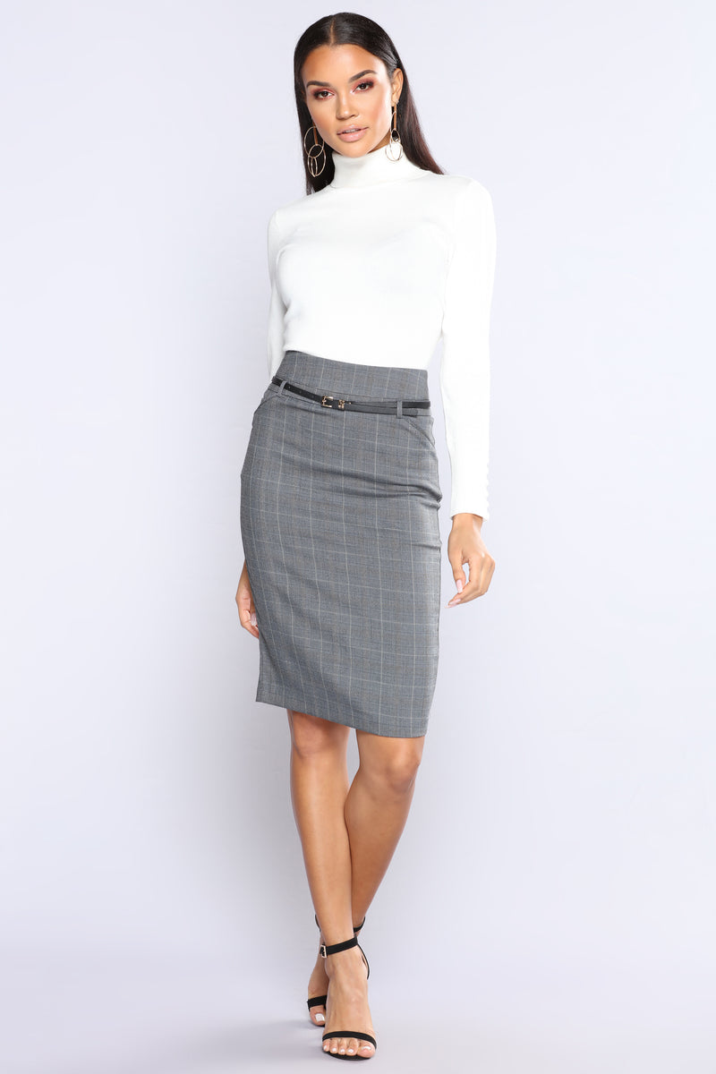 Sign You Up Pencil Skirt - Navy | Fashion Nova, Skirts | Fashion Nova