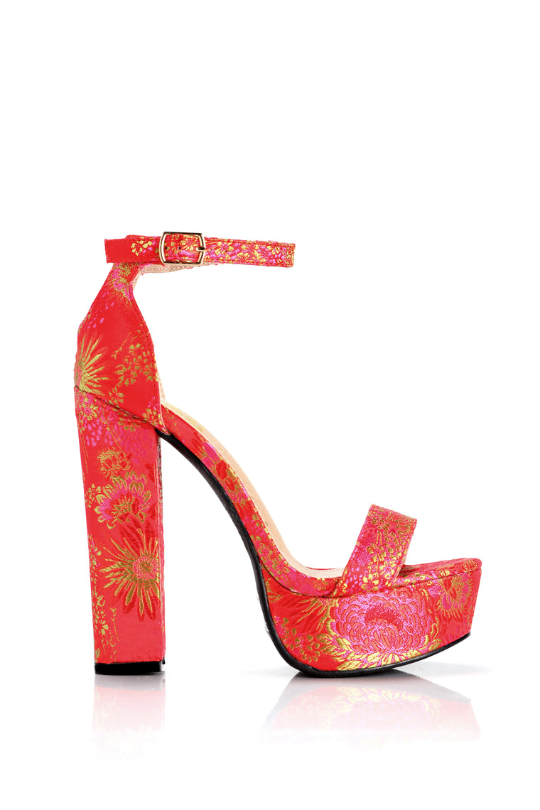 red heels fashion nova