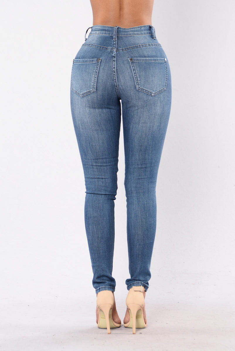 You Lost Me Jeans - Medium Blue | Fashion Nova, Jeans | Fashion Nova