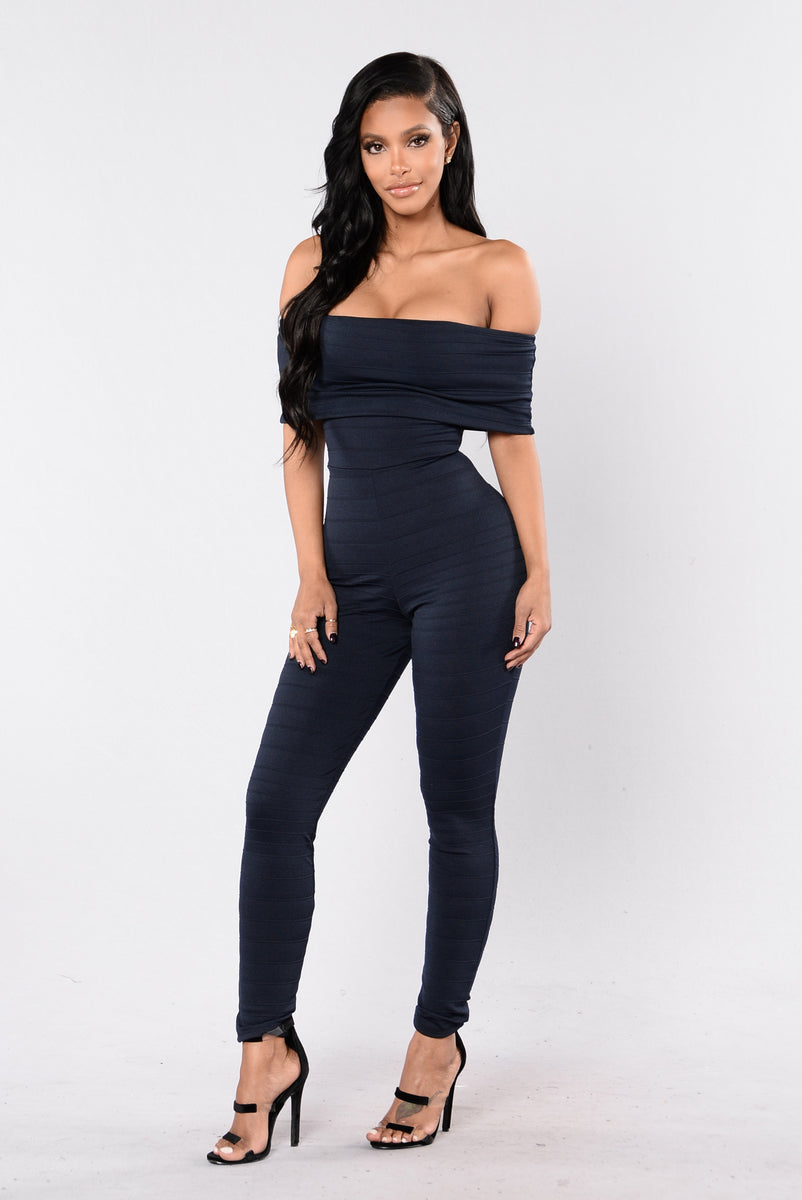 Just Right Jumpsuit - Navy | Fashion Nova, Jumpsuits | Fashion Nova