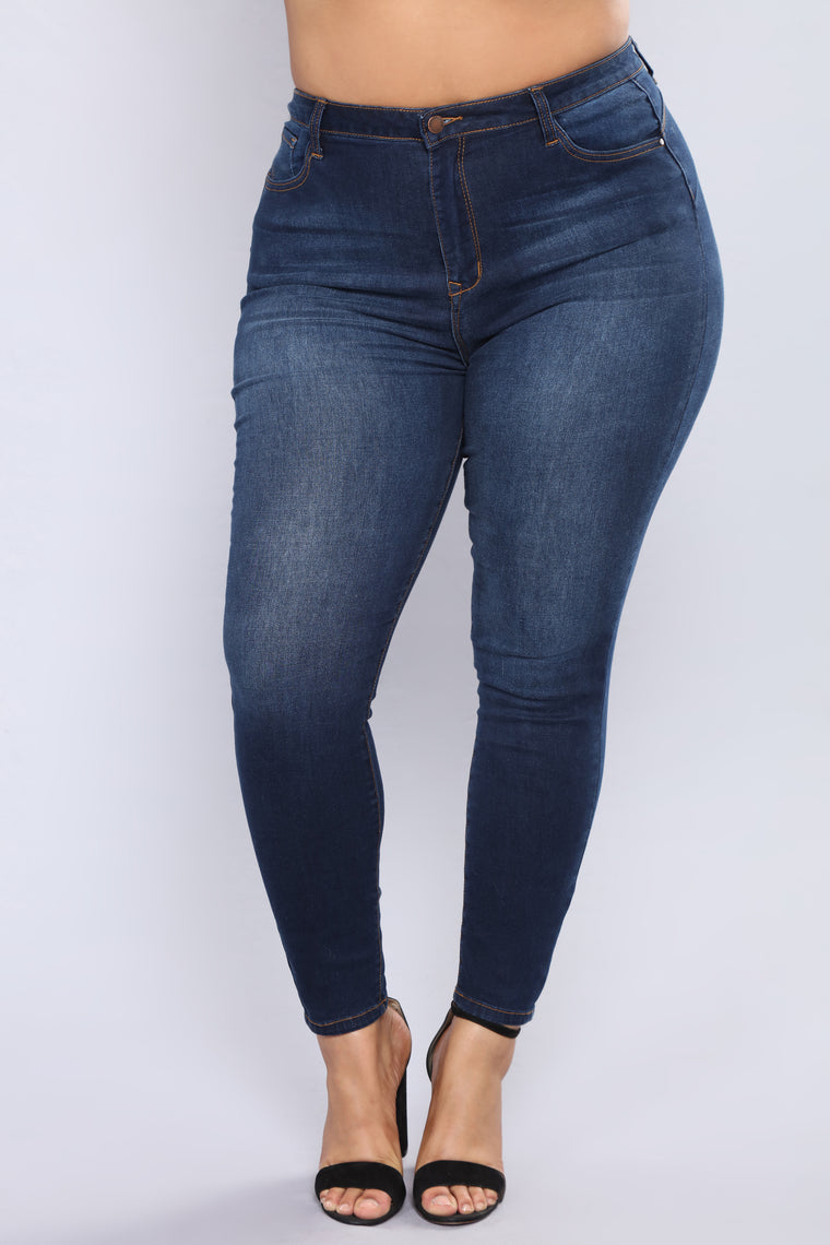 Sizzling Hot Booty Lifting Jeans Dark Denim Fashion Nova