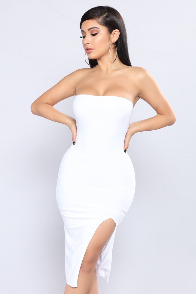 Stephanie Tube Dress - White