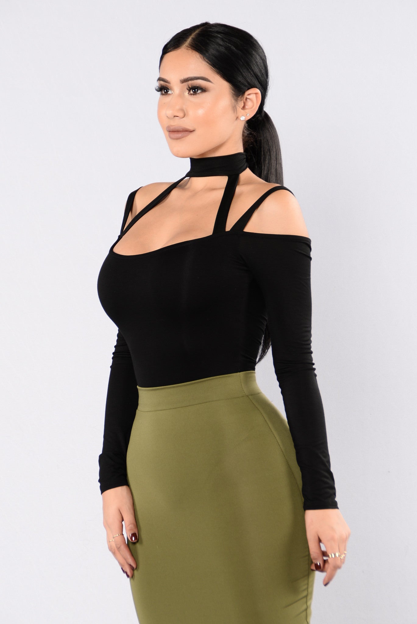 High Hopes Bodysuit - Black