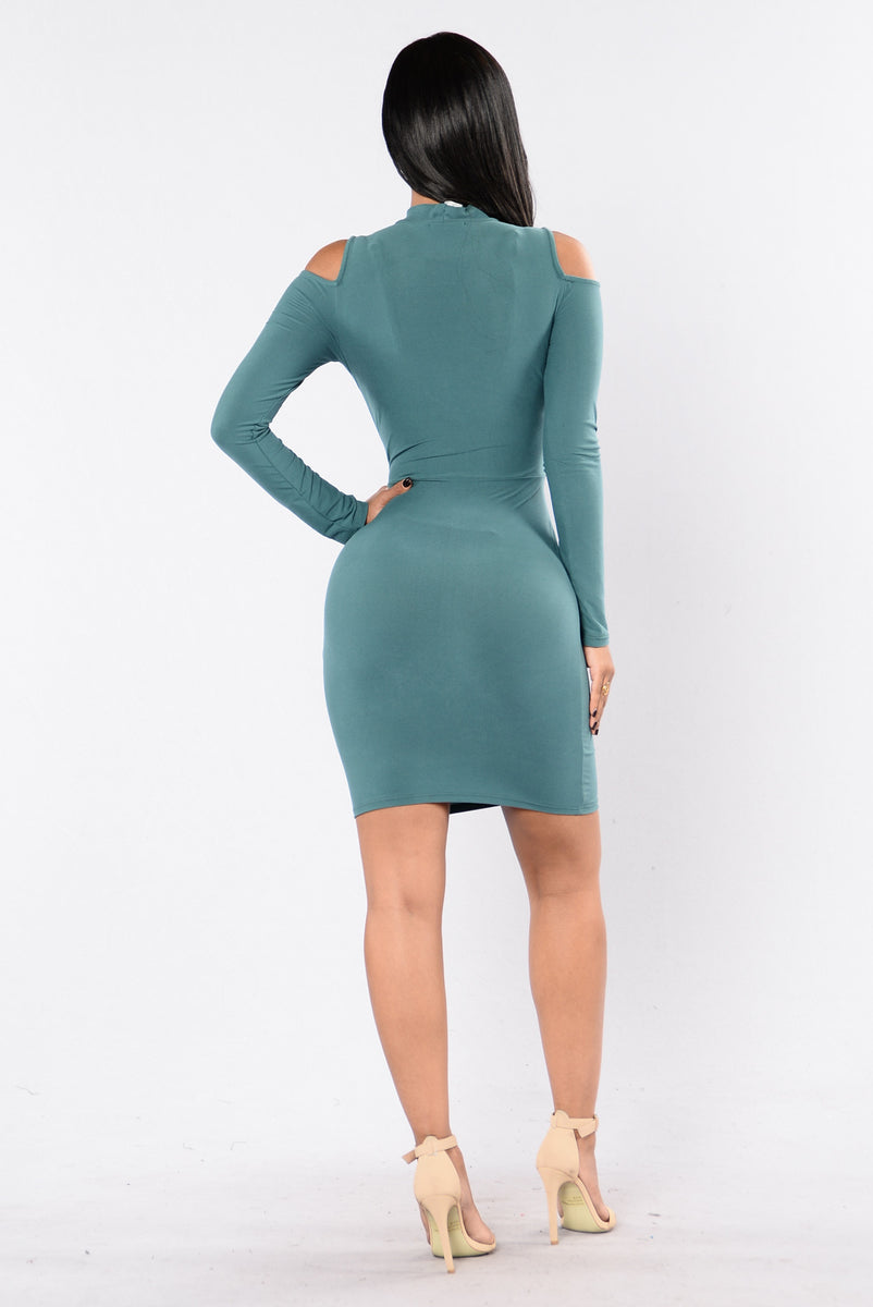 vision of love long sleeve dress